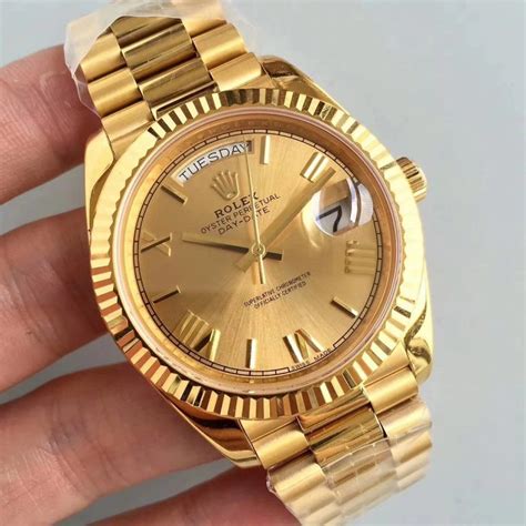 gold rolex replica watches|rolex knockoff watches day date.